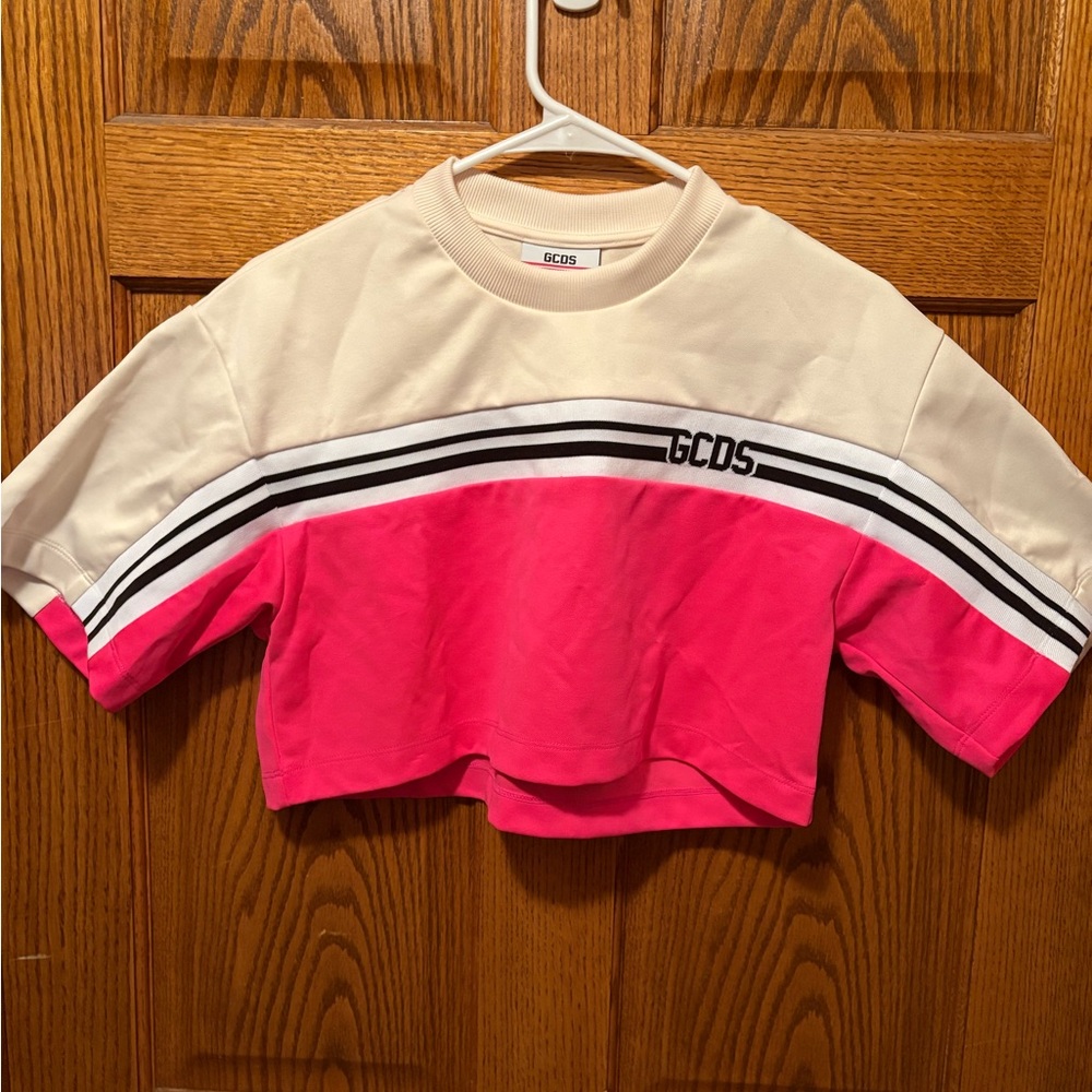 GCDS Nee York Crop Tee
